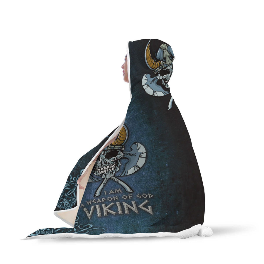 Viking Lover Hooded Blanket