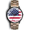 American Flag Custom Black Watch