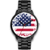 American Flag Custom Black Watch