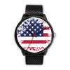 American Flag Custom Black Watch