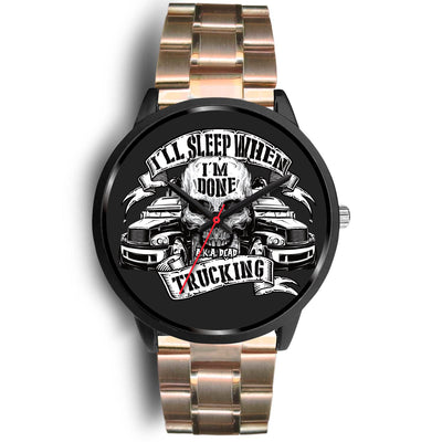 Skull Lover Custom Black Watch