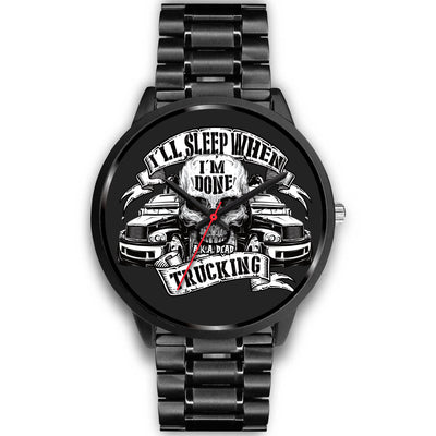 Skull Lover Custom Black Watch