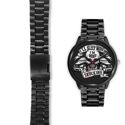 Skull Lover Custom Black Watch