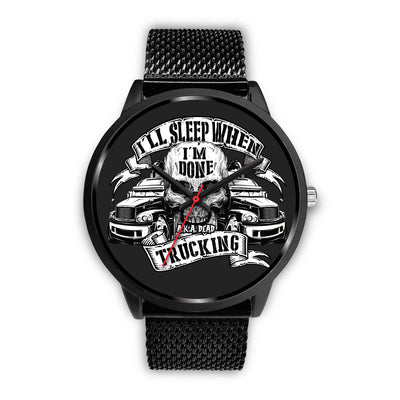 Skull Lover Custom Black Watch