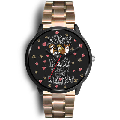 Dog Lovers Custom Black Watch