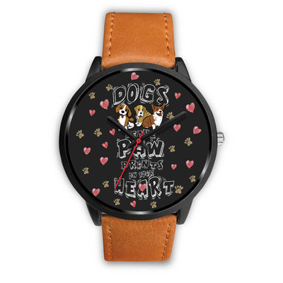 Dog Lovers Custom Black Watch