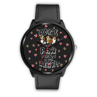 Dog Lovers Custom Black Watch