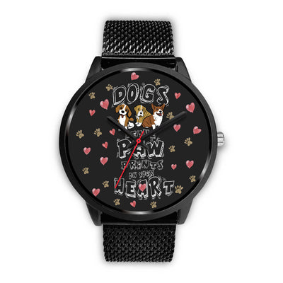 Dog Lovers Custom Black Watch