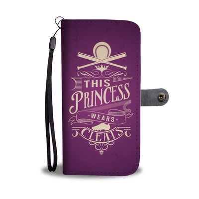 Softball Princess Phone Wallet Case